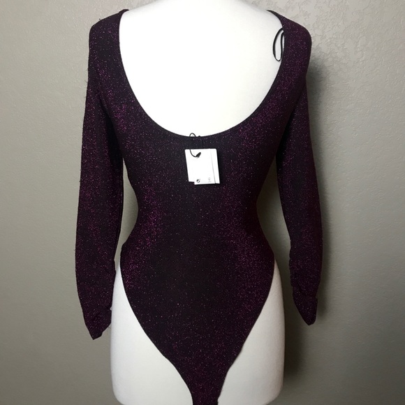 Zara Long Sleeve Scoop Neck bodysuit size Small - Picture 3 of 8